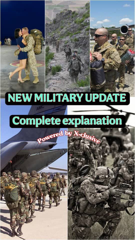 NEW MILITARY UPDATE