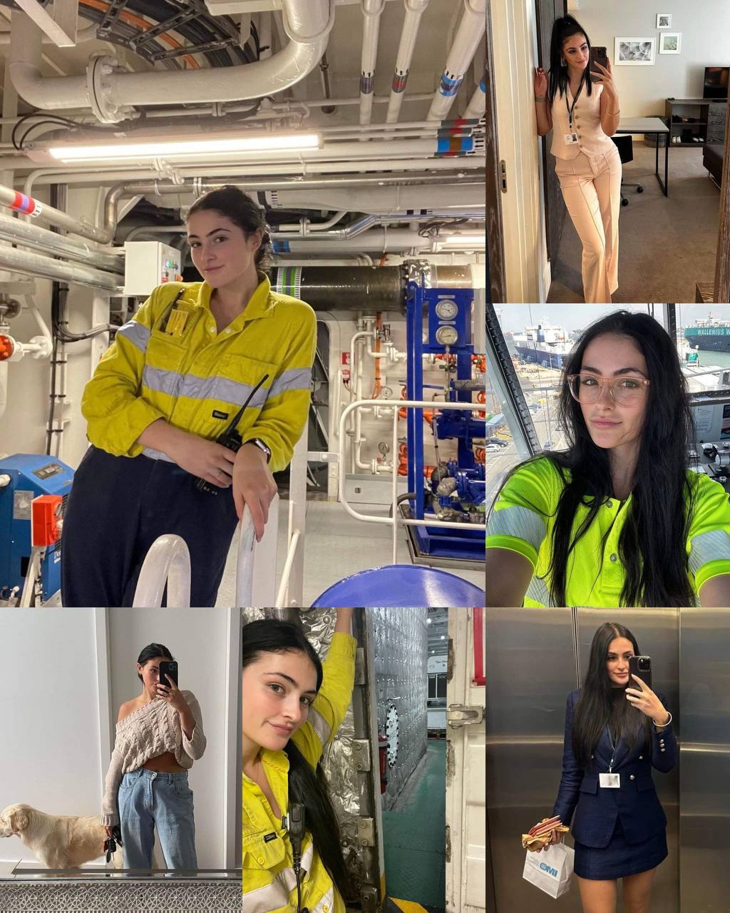 Female Marine Engineer