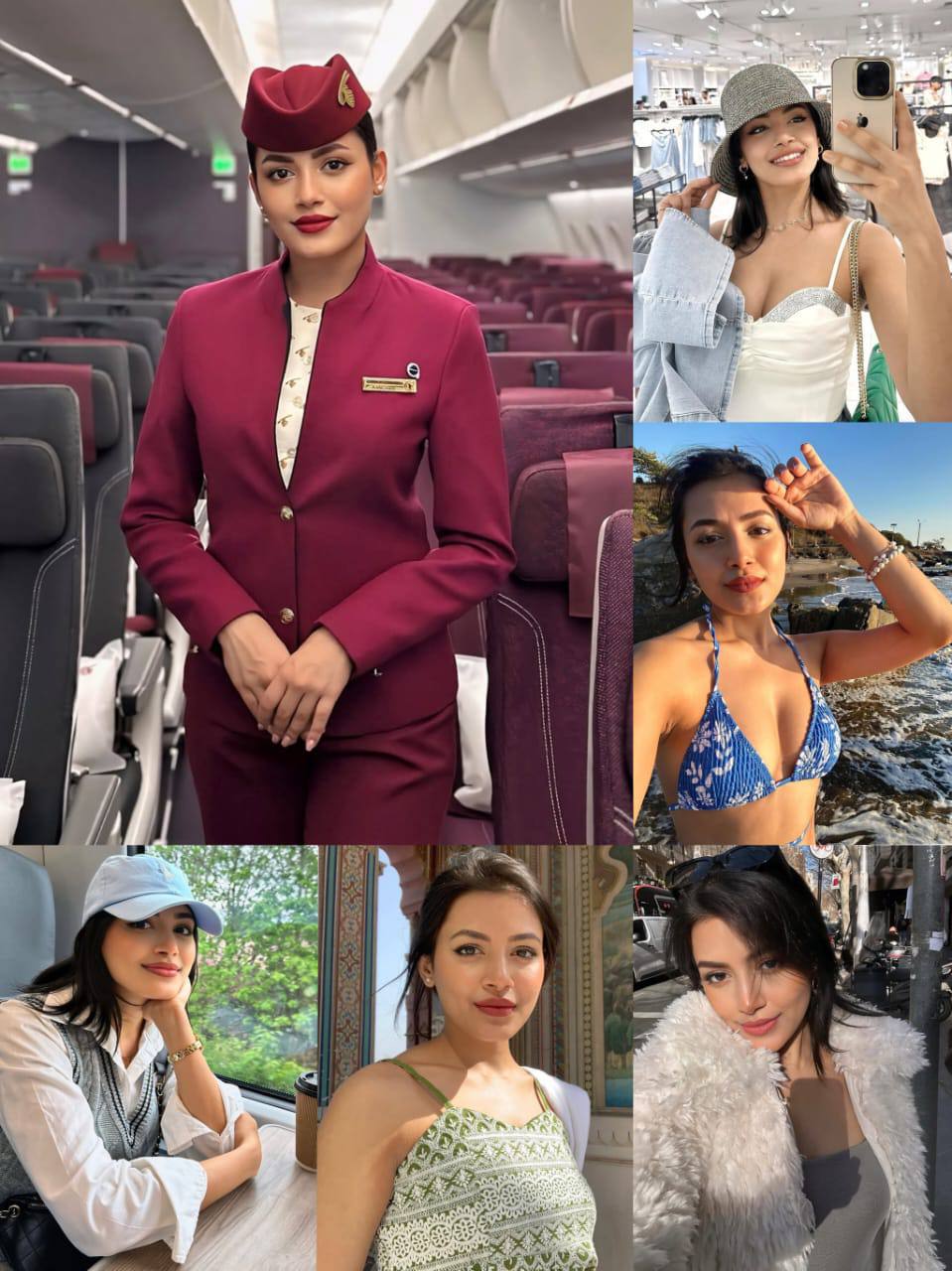 Female Airhostess  Pictures