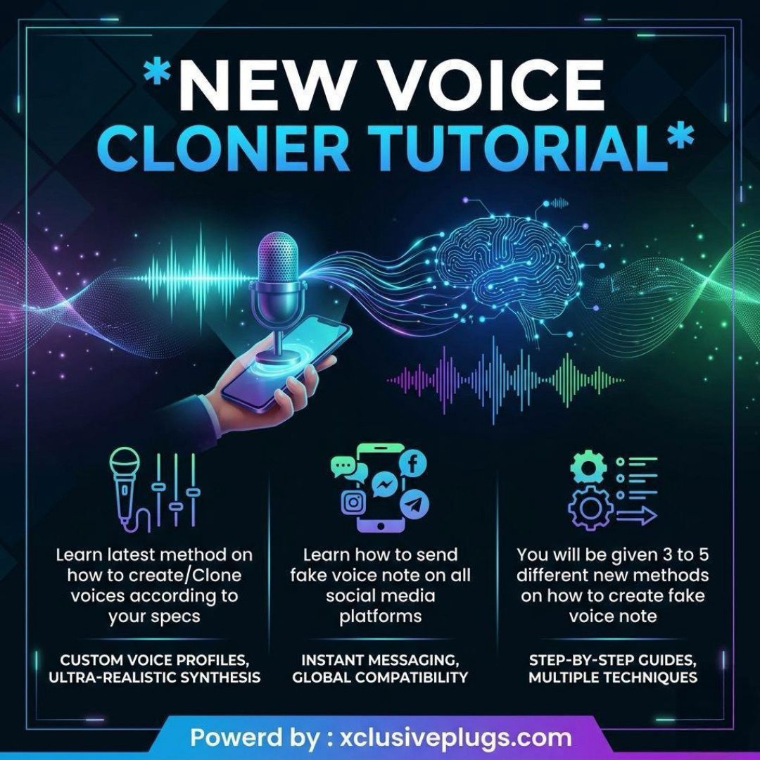 Voice Clone Tutorial (New methods)