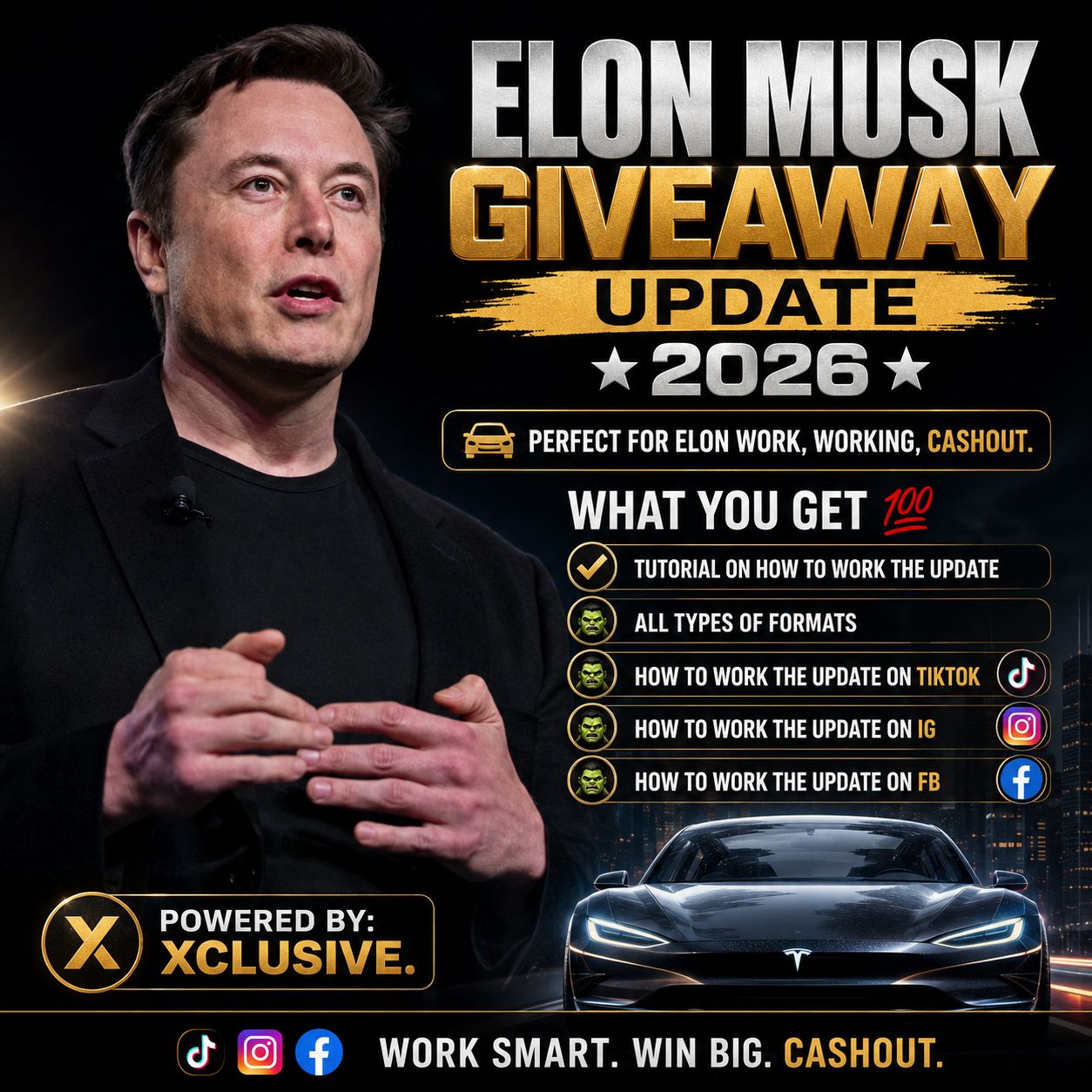 NEW ELON MUSK GIVEAWAY UPDATE