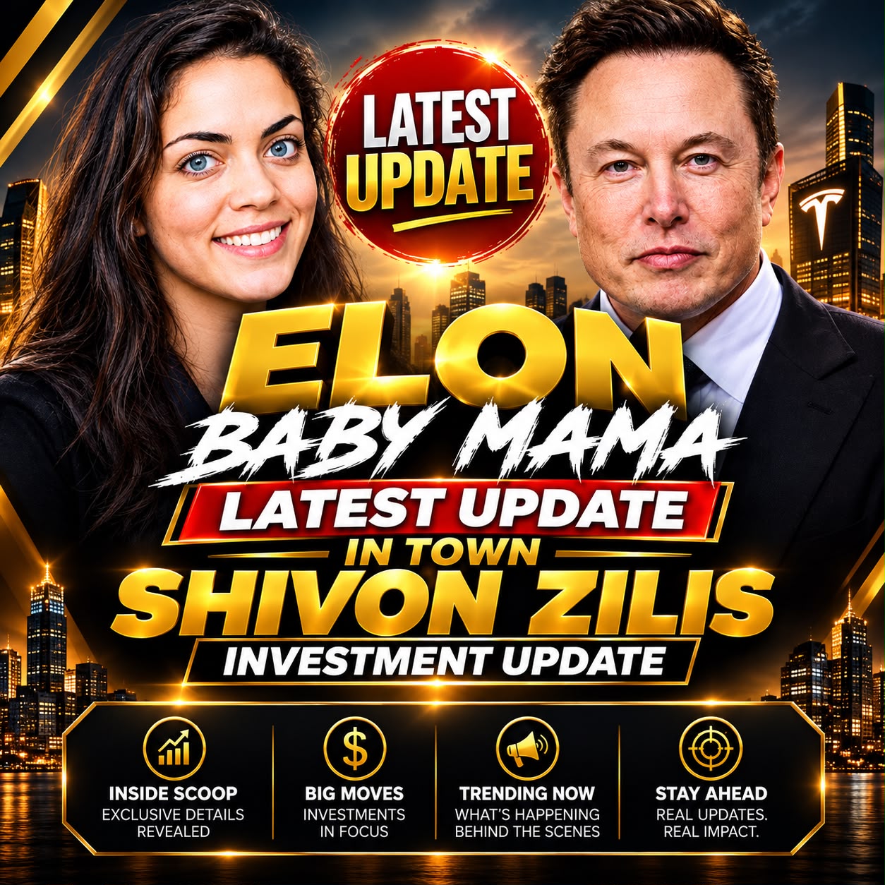 Elon Baby Mama update (Brand new update)